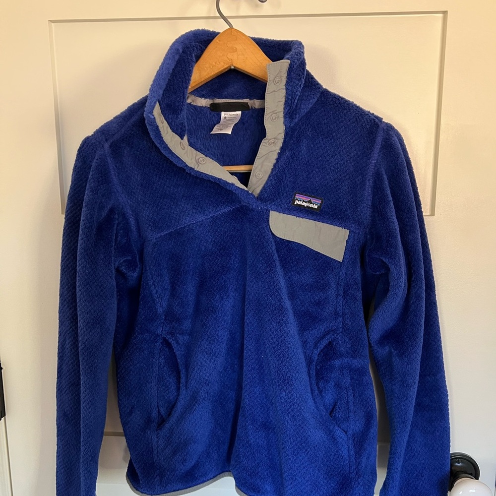 Patagonia Women's Blue Fleece Pullover